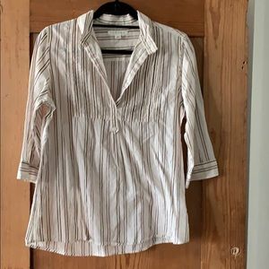 Banana Republic striped tunic